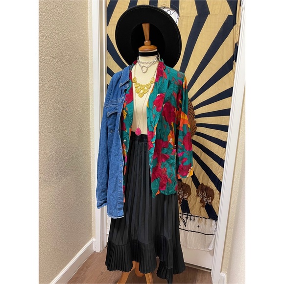 🌈 Amazing Vintage flower vibe blazer - Picture 12 of 12